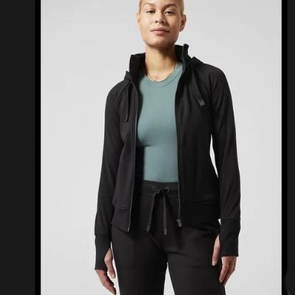 Athleta - Triumph Hoodie - Black - Size Small - Excellent - Picture 4 of 17
